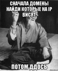 сначала домены найди которые на ip висят потом ддось