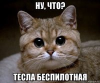 ну, что? тесла беспилотная