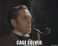  case solved