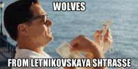 wolves from letnikovskaya shtrasse