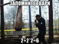 запомните твари 2+2*2=6