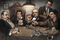 Создать мем Gangsters