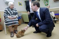Создать мем Медведев