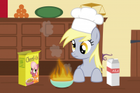 Создать мем My little pony Дёрпи Хувс