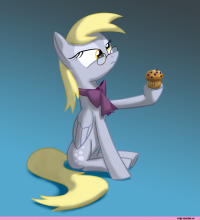 Создать мем My little pony Дёрпи Хувс