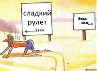 сладкий рулет