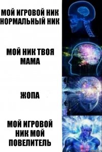 мой игровой ник нормальный ник мой ник твоя мама жопа мой игровой ник Мой повелитель