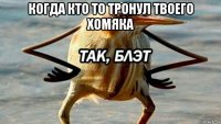 когда кто то тронул твоего хомяка 