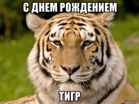 с днем рождением тигр