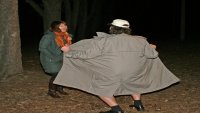 Создать мем Эксбиционист