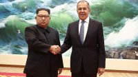 Создать мем Лавров и Ким
