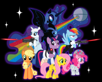 Создать мем My little pony