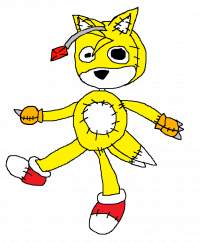 Создать мем Tails Doll Taels Dall