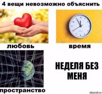 неделя без меня