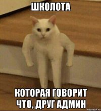 школота которая говорит что, друг админ