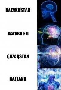 Kazakhstan Kazakh eli Qazaqstan Kazland