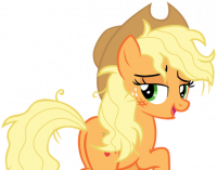 Создать мем Applejack