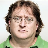 Создать мем Gabe Logan Newell