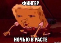 фингер ночью в расте