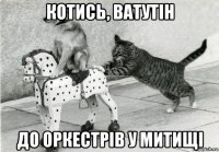 котись, ватутін до оркестрів у митищі