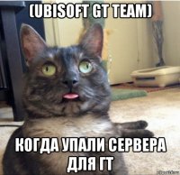 (ubisoft gt team) когда упали сервера для гт