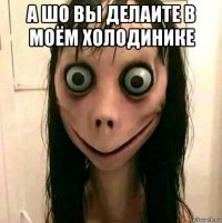 а шо вы делаите в моём холодинике 