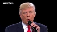 Создать мем Трамп яблоки