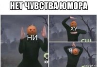 нет чувства юмора 