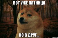 вот уже пятница но в друг...