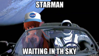 starman waiting in th sky