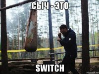 сыч - это switch