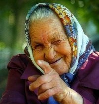 Создать мем Через час Бабка