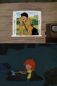 Создать мем Дядя федор печкин