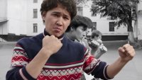 Создать мем Ебанутая караганда пизды дают