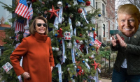 Создать мем Nancy pelosi trump