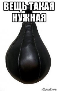 вещь такая нужная 