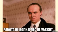  работа не волк.в лес не убежит...