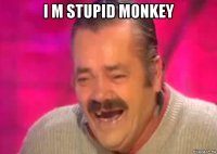 i m stupid monkey 