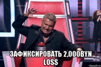  зафиксировать 2,000byn loss