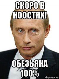 скоро в ноостях! обезьяна 100%