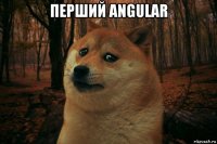 перший angular 