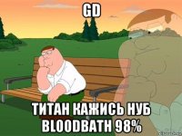 gd титан кажись нуб bloodbath 98%