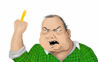 Создать мем FUCKYOU  БЛЕАТЬ