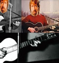 Создать мем Любимый аккорд чака
