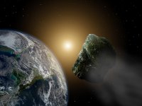Создать мем The asteroid is approaching to the earth