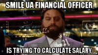 smile ua financial officer is trying to calculate salary