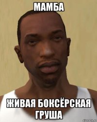 мамба живая боксёрская груша