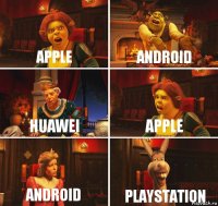 Apple Android Huawei Apple Android Playstation