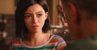 Создать мем Alita подозревает