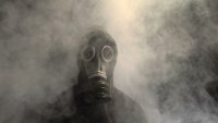 Создать мем Мистер выходит из тумана